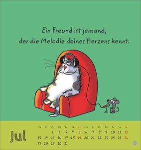 Catzz Postkartenkalender 2026