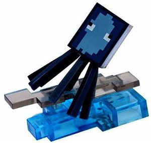 Minecraft - Sammelfigur Tintenfisch