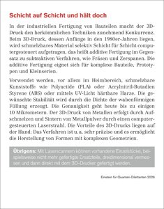 Einstein für Quanten-Dilettanten Tagesabreißkalender 2026