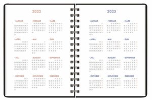 Amore Spiral-Kalenderbuch A5 Kalender 2022