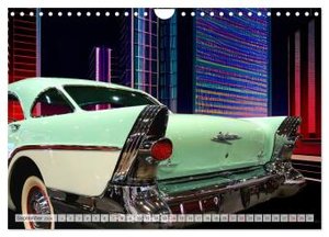 US Classic Cars im Jet-Age (Wandkalender 2024 DIN A4 quer), CALVENDO Monatskalender