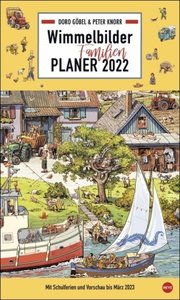 Göbel & Knorr Wimmelbilder Familienplaner XL Kalender 2022