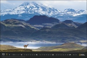 Die letzte Wildnis Edition National Geographic Kalender 2023. Naturkalender mit beeindruckenden Fotos. Kalender Großformat mit wilden Tieren und unberührten Landschaften.