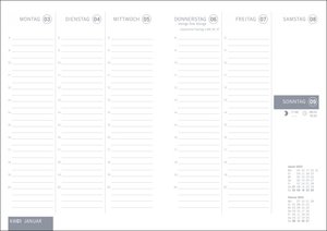 times&more Muster Kalenderbuch Kalender 2022