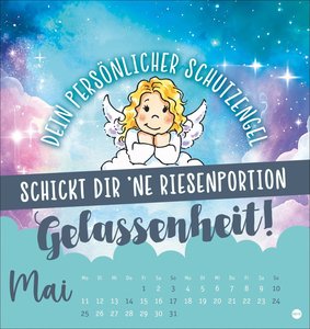 Schutzengel Postkartenkalender 2026