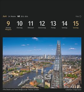 Weltreisen Postkartenkalender 2025 - Kalender mit 53 Postkarten
