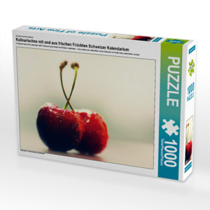 CALVENDO Puzzle Ein Motiv aus dem Kalender Kulinarisches mit und aus frischen Früchten Schweizer Kalendarium 1000 Teile Puzzle quer
