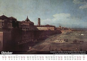 Zeitgenössische Venezianische Malerei des 18. Jahrhunderts 2022 - Timokrates Kalender, Tischkalender, Bildkalender - DIN A5 (21 x 15 cm)