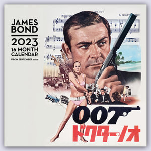 James Bond 2023 - 16-Monatskalender