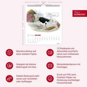 Local Heroes Postkartenkalender 2026