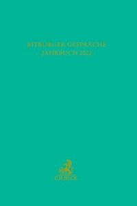 Bitburger Gespräche  Jahrbuch 2022