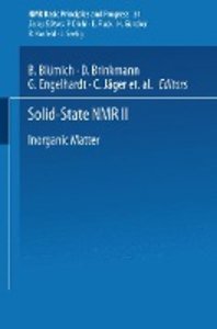 Solid-State NMR II