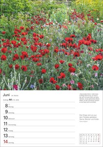 Gartenparadiese Wochenplaner 2026