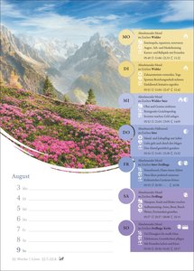 Mondkalender Wochenkalender 2026
