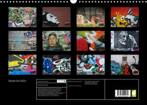 Street-Art 2023 (Wandkalender 2023 DIN A3 quer)
