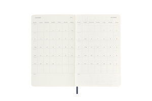 Moleskine 18 Monate Wochen Notizkalender 2022/2023, Large/A5, Saphir