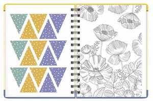 Mermaids Spiral-Kalenderbuch A5 2023. Buch-Kalender mit vielen Extras, Platz für wichtige Termine und Gedanken. Terminkalender 2023 A5 in charmantem Design.