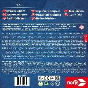 Noris 606101983 - Deluxe Holzlabyrinth, Geschicklichkeitsspiel