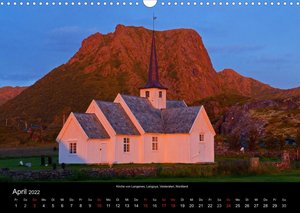 Norwegen (Wandkalender 2022 DIN A3 quer)