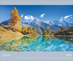 Alpen im Licht Kalender 2026