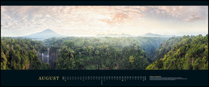 GEO SAISON Panorama: Orte der Stille 2023 - Panorama-Kalender - Wand-Kalender - Groß-Formate - 120x50