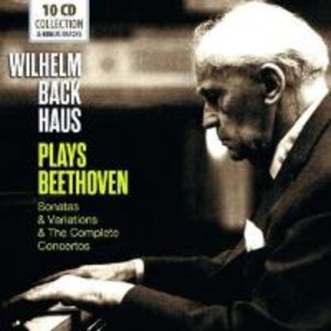 Wilhelm Backhaus plays Beethoven, 10 Audio-CDs