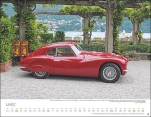 Legendäre Autos Posterkalender 2024. Exklusiver Wand-Kalender mit 12 Traumautos und Kultwagen. Hochwertiger Foto-Kalender 2024 mit Oldtimern. 44 x 34 cm.