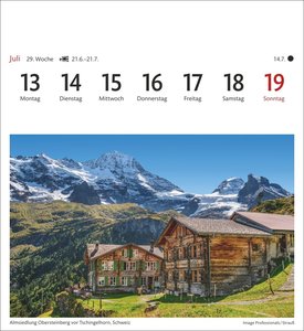 Alpen Sehnsuchtskalender 2026