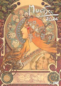 Mucha 2024 - Kunst-Kalender - Poster-Kalender - 50x70