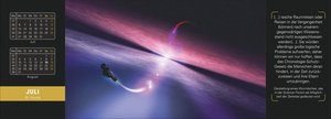 Stephen Hawking Universum Premium-Tischplaner 2026 - Wochenkalender mit 53 Bildern und Zitaten