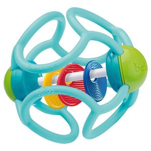 Ravensburger ministeps 4152 baliba Rasselball - Flexibler Greifling, Beißring und Babyrassel - Baby Spielzeug ab 3 Monate - türkis