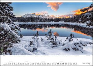 Paradiese auf Erden 2023 - Bildkalender 70x50 cm - Natur & Landschaft - hochwertiger Wandkalender XXL im Querformat - Posterkalender