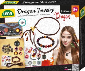 LENA® 42303 - fashion, Dragon Jewelry, DIY Schmuck-Bastelset, Kreativset