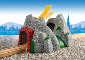 BRIO World 33481 Magischer Tunnel – Eisenbahnzubehör für die BRIO Holzeisenbahn – Kleinkinderspielzeug mit Effekten empfohlen für Kinder ab 3 Jahren