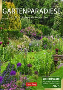 Gartenparadiese Wochenplaner 2026