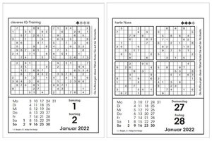Sudokukalender 2025. Der beliebte Abreißkalender mit 800 Zahlenrätseln