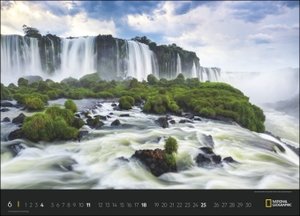 Landscapes Edition National Geographic Kalender 2023. Großer Fotokalender mit Landschaftsaufnahmen der besten Naturfotografen. Hochwertiger Posterkalender