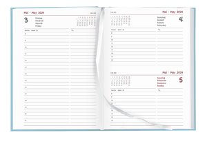 Collegetimer Chill! 2023/2024 - Schüler-Kalender A5 (15x21 cm) - Faultier - Day By Day - 352 Seiten - Terminplaner - Notizbuch - Alpha Edition