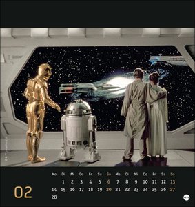 Star Wars Postkartenkalender 2022