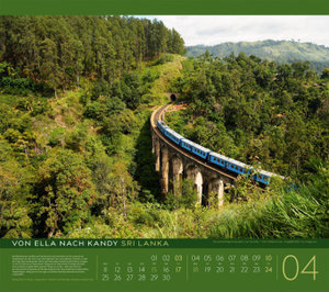 Abenteuer Zugreisen Kalender 2022
