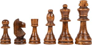 small foot 11784 - Schach und Dame XL, Brettspiel, Holz