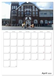 Wangerooge - Glücksort für Groß und Klein (Wandkalender 2024 DIN A2 hoch), CALVENDO Monatskalender
