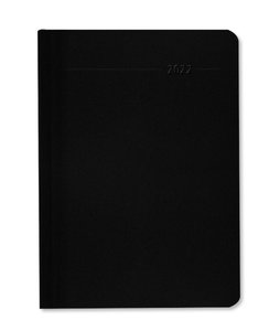 Wochenplaner XL Sydney Carbon 2022 - Büro-Kalender A5 - Cheftimer 17x24 cm - 1 Woche 2 Seiten - 144 Seiten - Alpha Edition