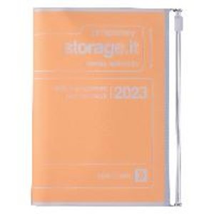 MARK\'S 2022/2023 Taschenkalender A6 vertikal, Storage it, Orange