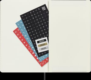 Moleskine 12 Monate Tagesnotizkalender 2025, L/A5