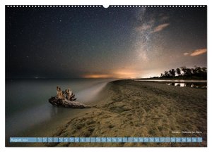 Mehr Licht am Meeresrand (hochwertiger Premium Wandkalender 2024 DIN A2 quer), Kunstdruck in Hochglanz