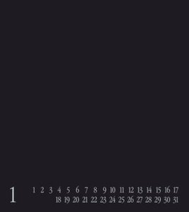 Foto-Malen-Basteln Bastelkalender schwarz immerwährend