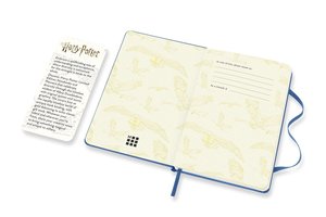 Moleskine 12 Monate Wochen Notizkalender 2022 - Harry Potter, Pocket/A6, Antwerpen Blau