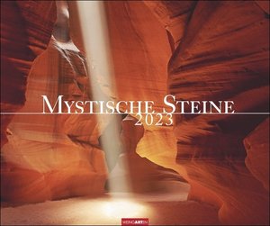 Mystische Steine Kalender 2023. Magische Orte der Welt in einem Fotokalender. Beeindruckende Landschaften perfekt in Szene gesetzt in einem großen Wandkalender.