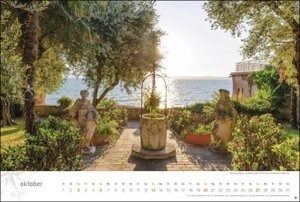 Gardasee Globetrotter Kalender 2024. Riva, Torbole und Sirmione in schönen Fotos, die in einem großen Wandkalender vom nächsten Urlaub träumen lassen. Landschafts-Kalender 2024.